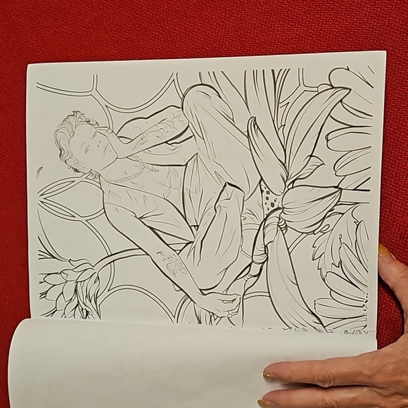 Harry Styles Coloring Book for Stylers 17 pages left fan band music merchandise - Picture 10 of 16